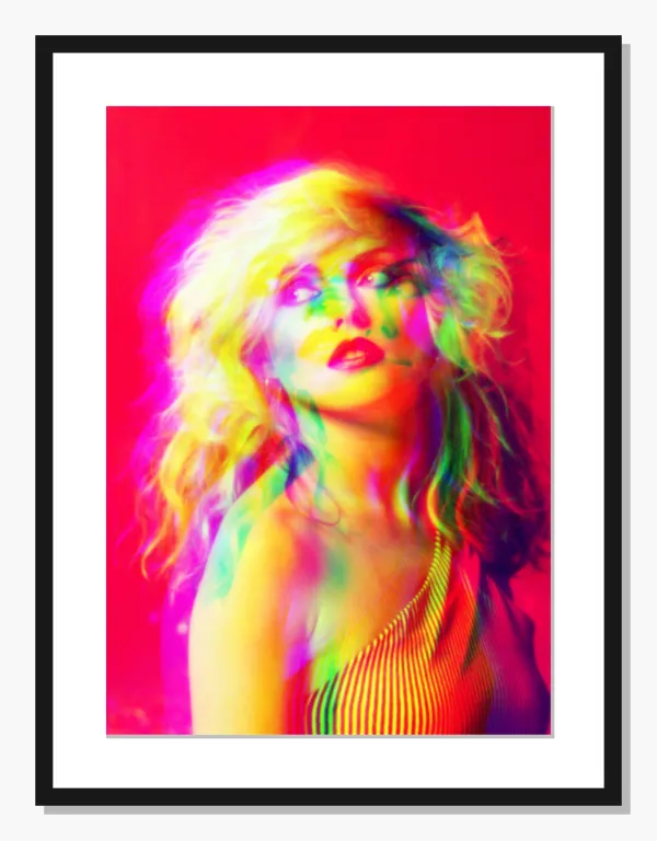 pink Icons wall art: Blondie Burst